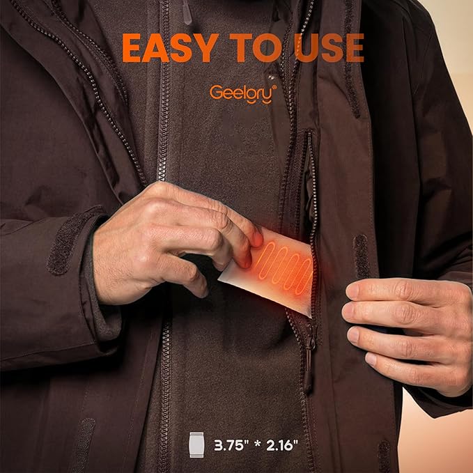 Hand Warmers Disposable 500/375/240/125/90/55/30 Pcs, Long-Lasting Up to 12 Hours for Warm Body