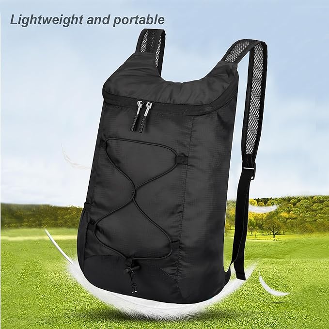 16L Lightweight Foldable Hiking-Backpack Small Packable-Daypack For Travel,Ultralight