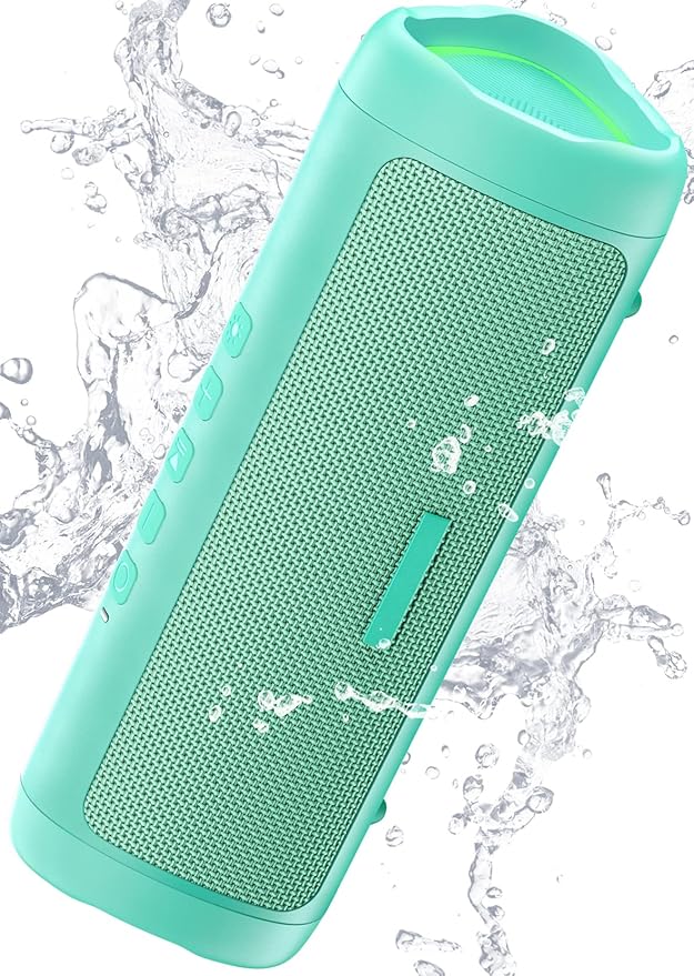 Bluetooth Speaker with HD Sound, Portable Wireless, IPX5 Waterproof, Up to 20H Playtime, TWS