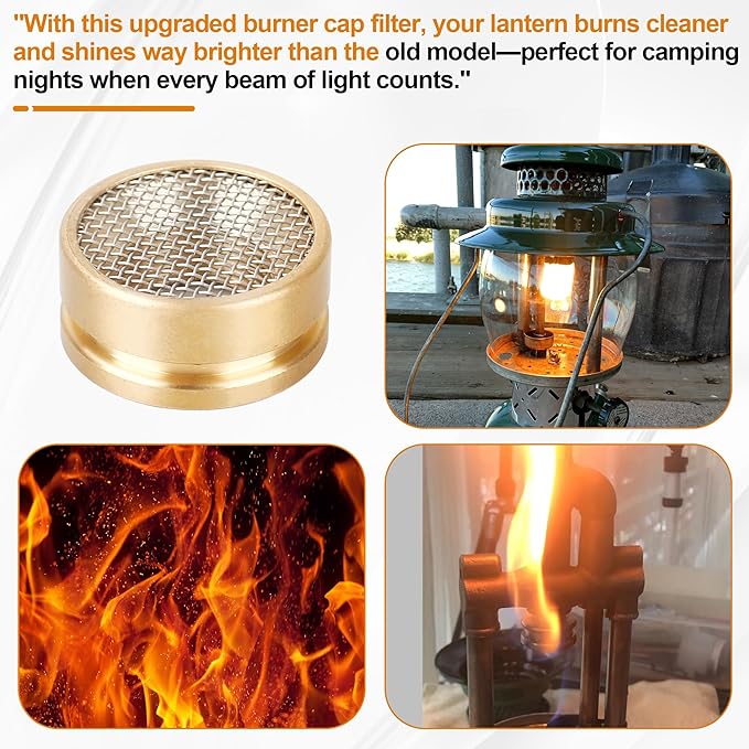Burner Cap and Screen for Coleman Lanterns Replacement Parts,2423231 Camping Lantern Accessories