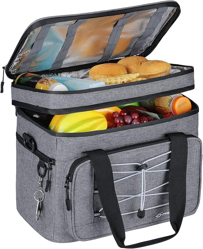Maelstrom Collapsible Soft Cooler Bag, 24/30/60/75 Cans Beach Cooler, Ice Chest, Leakproof &