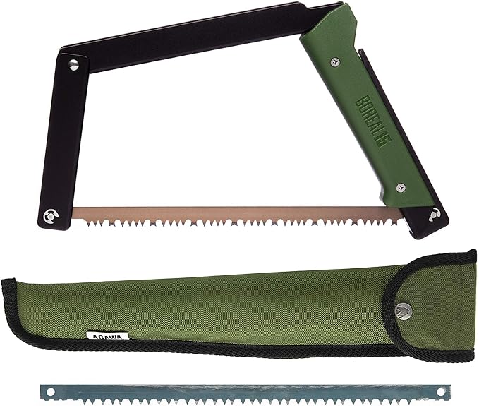 AGAWA - BOREAL15 Tripper Kit - Includes 15" Folding Saw, Nylon Carrying Case, 15" All-Purpose & 15"