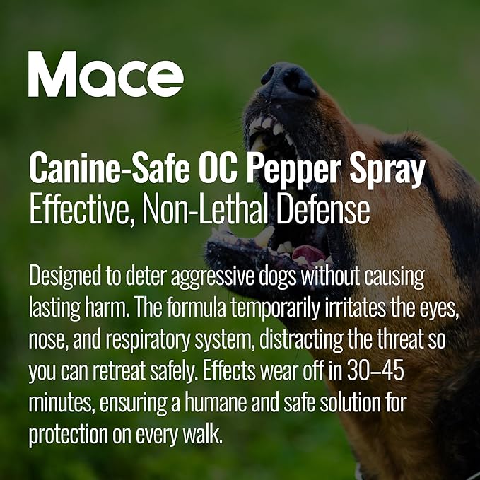 Mace Animal Repellent Sprays - Guard Alaska Bear Spray & Muzzle Dog Repellent Spray, EPA