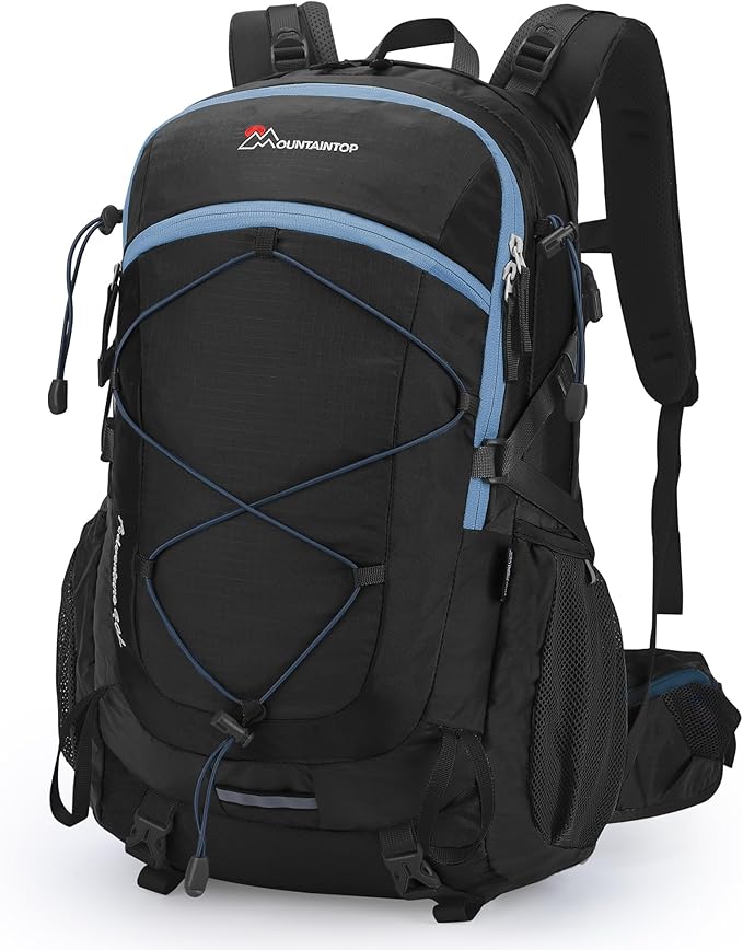 MOUNTAINTOP 25L/40L Hiking Backpack,Lightweight Travel Backpack for Men Women Outdoor Backpacking