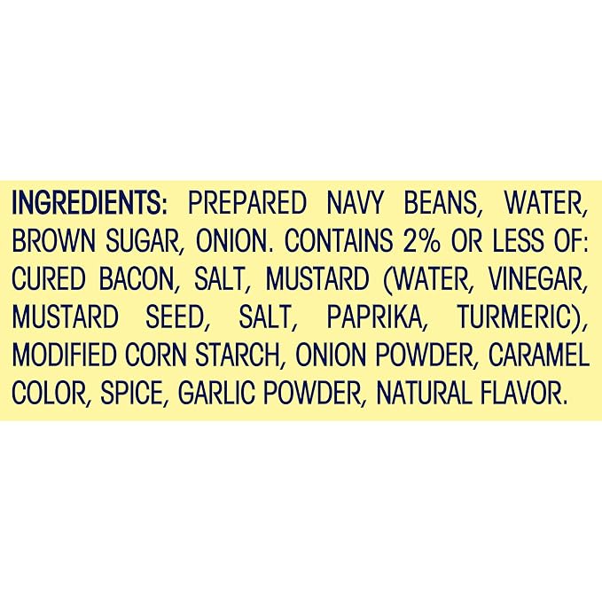 BUSH'S BEST Canned Onion Baked Beans (Pack of 12), Source of Plant Based Protein and Fiber, Low