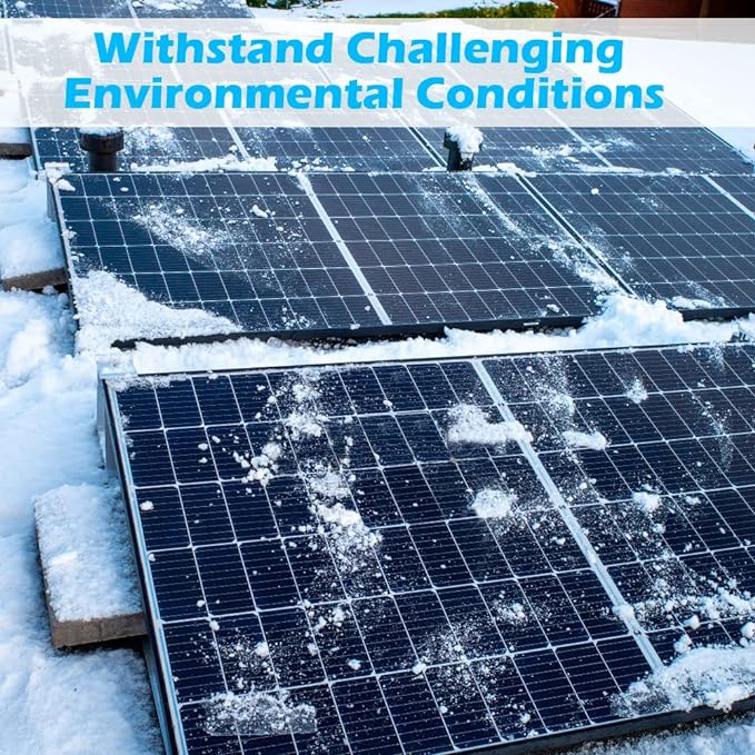 SUNGOLDPOWER UL61730 450W Solar Panel 14PCS,Monocrystalline,Grade A Solar Cell,IP68 High Efficiency