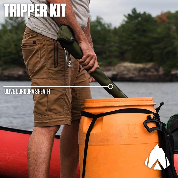 AGAWA - BOREAL24 Tripper Kit - Includes 24" Folding Saw, Nylon Carrying Case, 24" All-Purpose & 24"