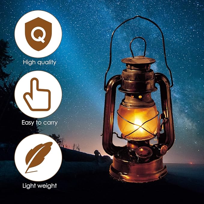 LUEXBOX 30 Pack Propane Lantern Mantles, U Shape Gas Lamp Mantles, Lanterns Mantles for Propane