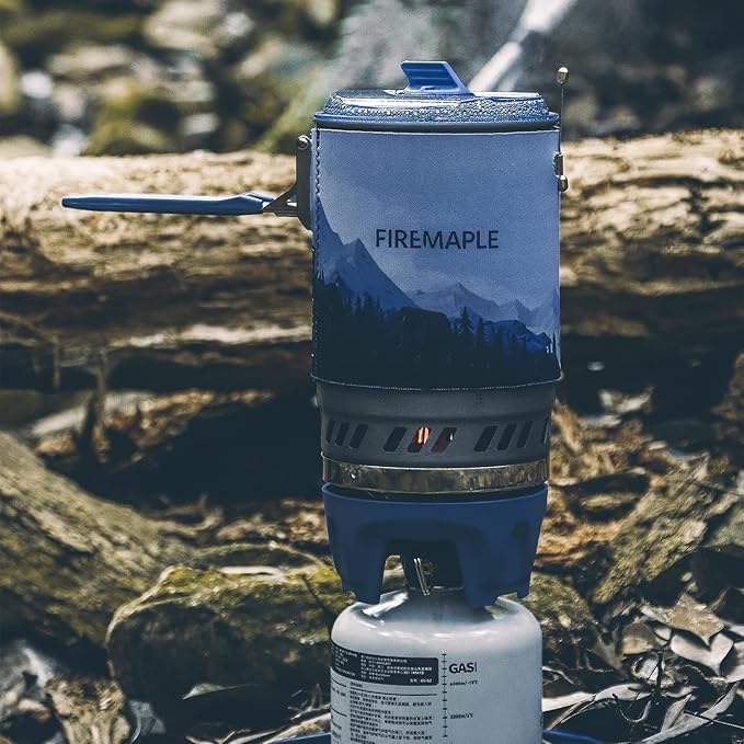 Fire Maple Polaris Pressure Regulator Cooking System | Portable Camping Backpacking Gas Stove with