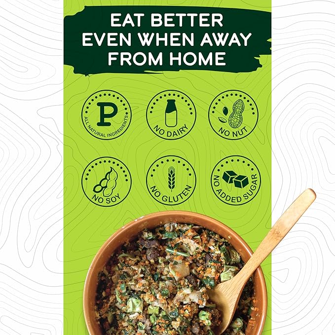 Wild Zora Paleo Freeze Dried Meals for Backpacking & Camping - Healthy Gluten Free & Grain Free