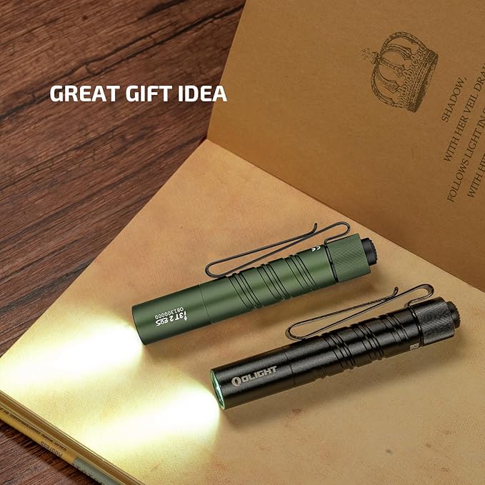 OLIGHT I3T 2 EOS Pocket EDC Flashlight, 200 Lumens Compact Bright Handheld Flash Lights