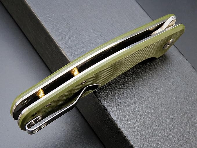 Eafengrow EF240 Folding Knife D2 Steel Blade G10 Handle EDC Tool Pocket Knives for Outdoor Working