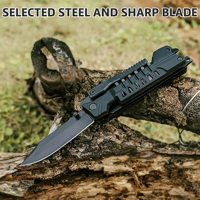 Titorld Multitool Pocket Knife Folding Knife for Men 21 in 1, Christmas Stocking Stuffers