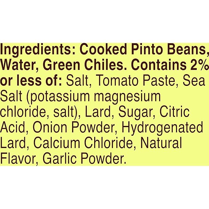 Old El Paso Green Chiles Refried Beans, 16 oz. (Pack of 12)