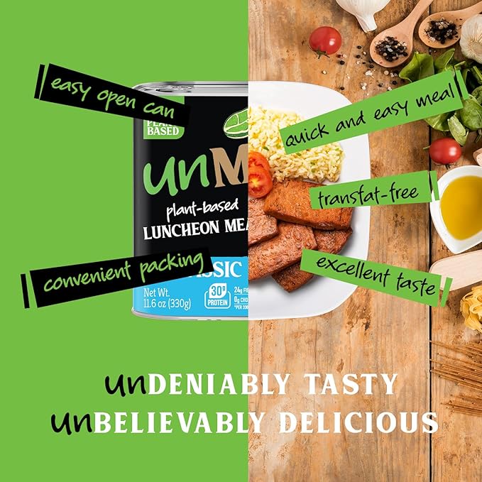 unMEAT Plant Based Meat | Easy to Prepare Plant Based Protein | Vegan Meat with Less Calories