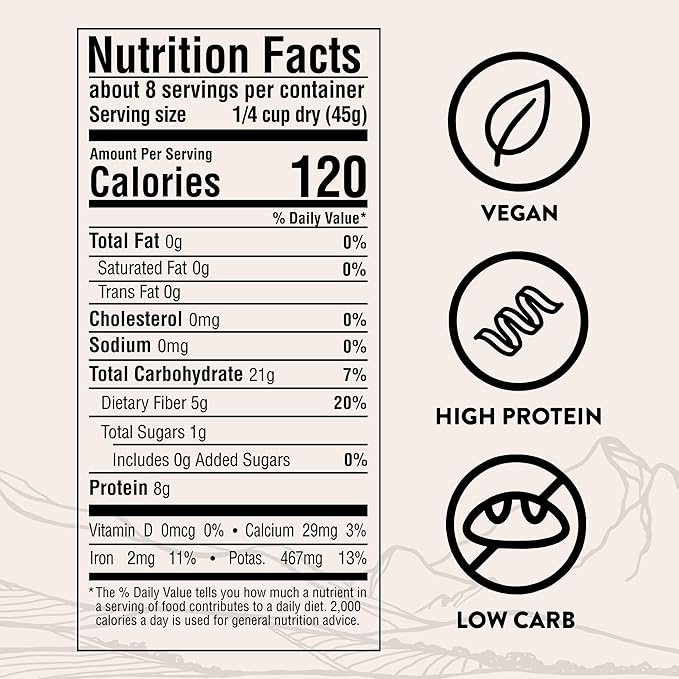 SIMPLi Regenerative Organic Certified Kidney Beans, Organic Red Kidney Beans High in Fiber and