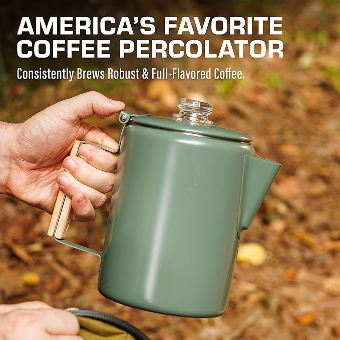 COLETTI Bozeman Camping Coffee Pot — Camping Coffee Makers, Coffee Percolator – America's Sleekest