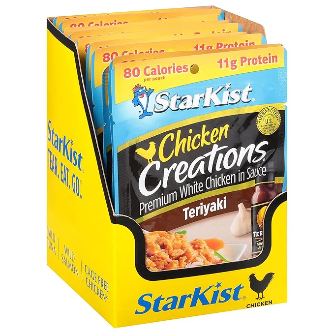 StarKist Chicken Creations Teriyaki - 2.6 oz Pouch (Pack of 12)
