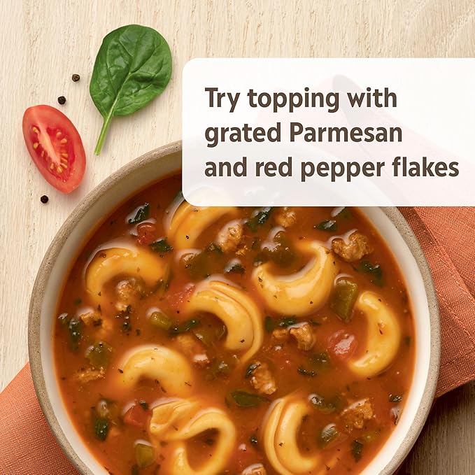 Campbell?™s Homestyle Soup, Cheese Tortellini with Italian Sausage, 16.3 Oz Can (Case of 12)