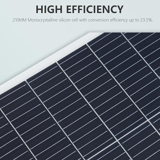 Flexible Solar Panel 100W 12V Monocrystalline Solar Module Fiberglass Lightweight Bendable Charge
