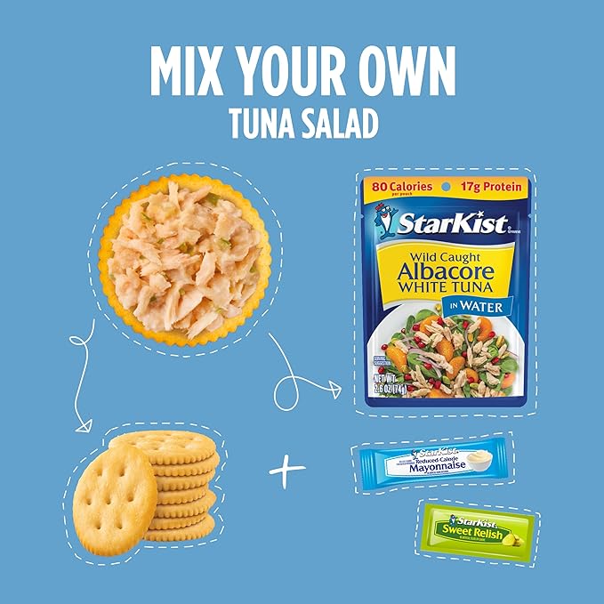 StarKist Lunch To-Go Albacore Mix Your Own Tuna Salad - (Pouch) - (Pack of 1)