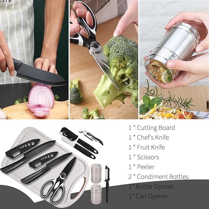 Silicone Camping Cooking Set Car Camping Essentials Cooking Kitchen Set, RV Camping Cookware Must