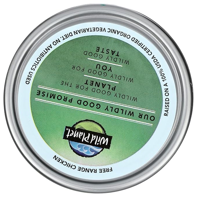 Wild Planet Organic Roasted Chicken Breast With Rib Meat, Skinless and Boneless, Sea Salt, Free