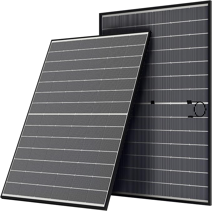 400 Watt Solar Panels, N-Type 16BB 400W Bifacial Solar Panel, 25% High Efficiency Solar Module Work