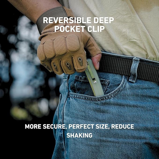 ARTISANCUTLERY Orthodox V2 Pocket Knife, 3.54" AR-RPM9 Steel Blade G10 Handle Folding Knife for