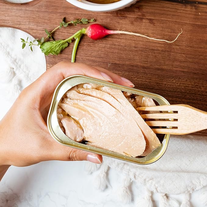 Natural Catch Tuna Filets, Hand Cut, Pole & Line Caught, Gluten-Free, Paleo, Keto Friendly (4.4 oz