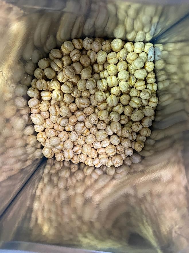 Organic Roasted Chickpeas 2 LB- USDA Organic Certified – Healthy Snack, Lightly Roasted, No Oil, No
