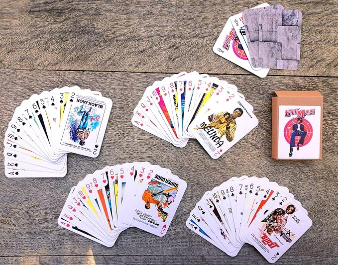 Playing Cards (Poker Deck 54 Cards All Different) BLAXPLOITATION Vintage Movie Posters Vintage