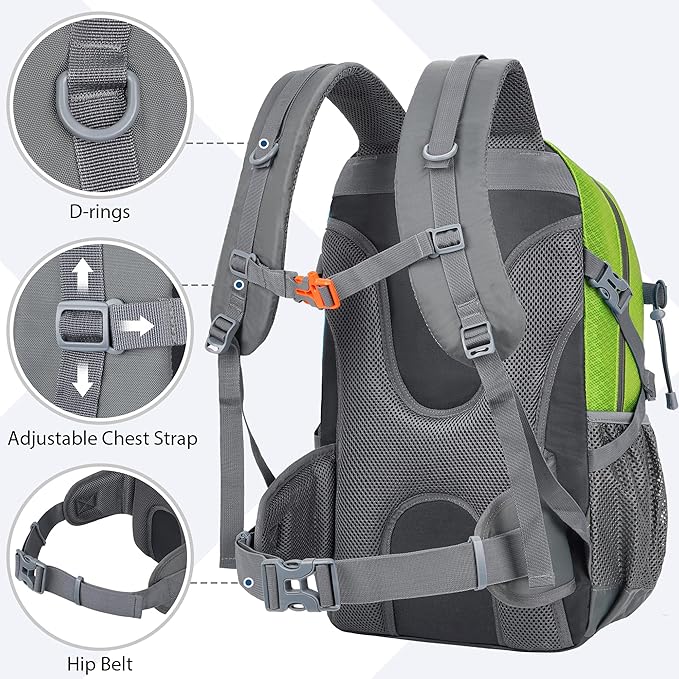 Hiking Backpack 30L Lightweight Travel Daypack Small Day Pack for Men Women Outdoor Camping