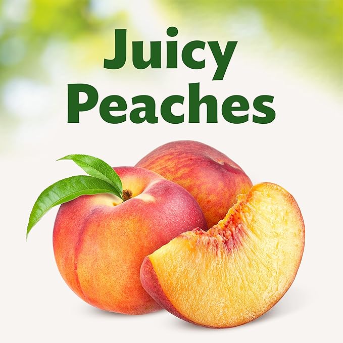 Del Monte No Sugar Added Yellow Cling Sliced Canned Peaches, 14.5 oz Can (Pack of 12)