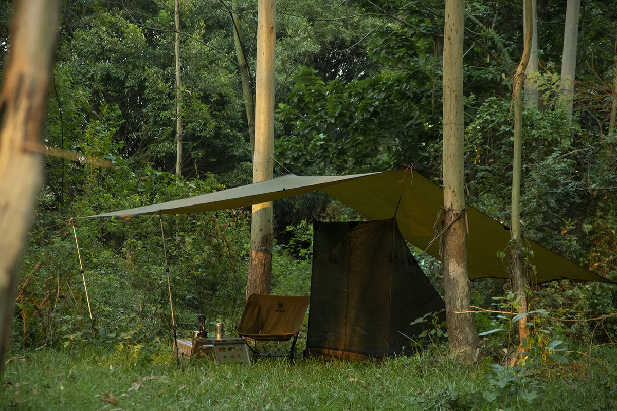 ONETIGRIS Camping Tarp - 12.8ft, 9.5ft, Large - product view 7