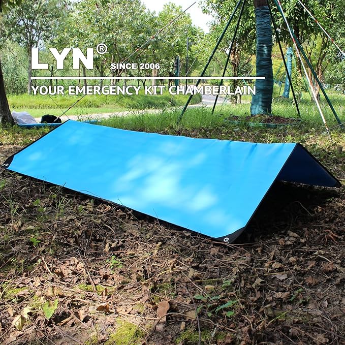 LYN Heavy Duty Emergency Blanket Survival Gear Waterproof Insulated Blanket Emergency Tarp for