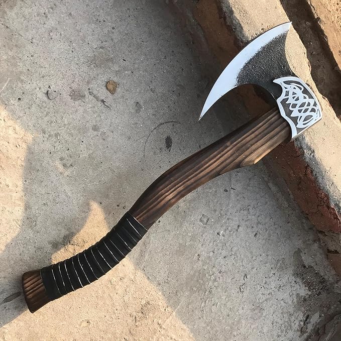 [MDM King Tools] Custom Handmade Viking Axe Medieval Ax with Viking Gift, Hand Axes, Viking Gifts