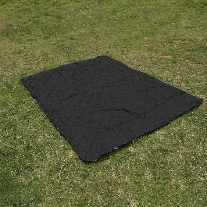 Poncho Liner Military Insulation Outdoor Camping Blanket for Travel, Beach, Grass, Picnic, Car