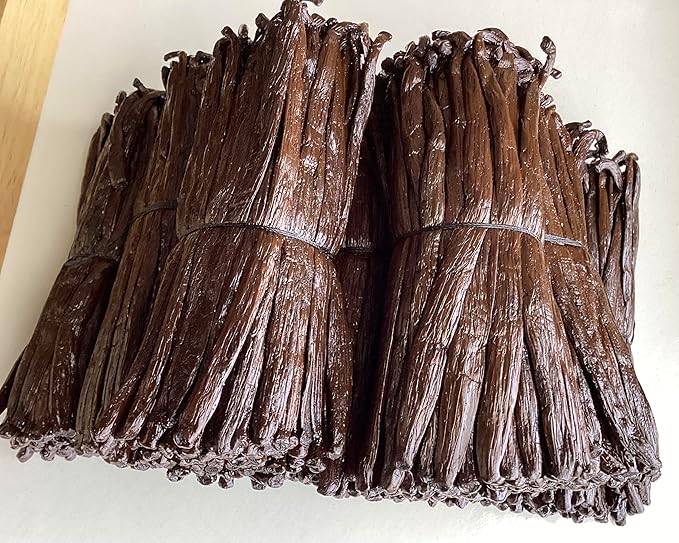 50 Organic Grade A Madagascar Vanilla Beans. Certified USDA Organic for Extract and All Things