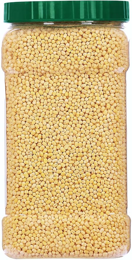 Rani Organic Urid/Urad Whole Gota (Matpe Beans Skinless) Indian Lentils 64oz (4lbs) 1.81kg Bulk PET