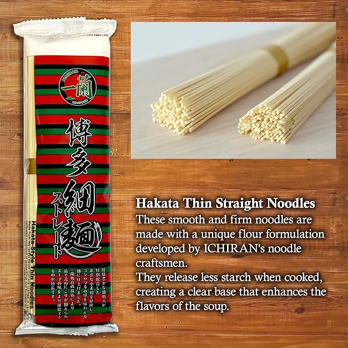 Official ICHIRAN Take-Home Ramen Kit (Pork Bone Broth Flavor), Authentic Tonkotsu Ramen Noodle Soup