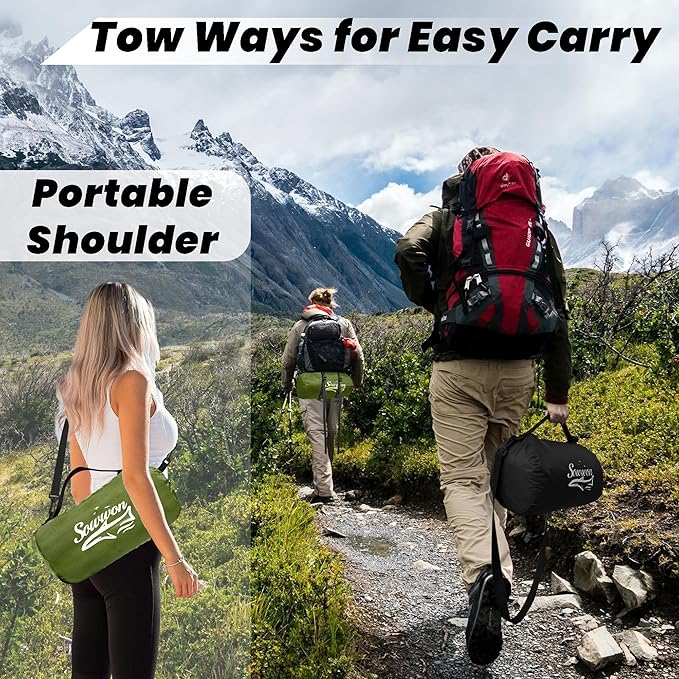 Waterproof Outdoor Blanket 82”X 55” Packable, Stadium Blankets for Camping with Sherpa Fleece