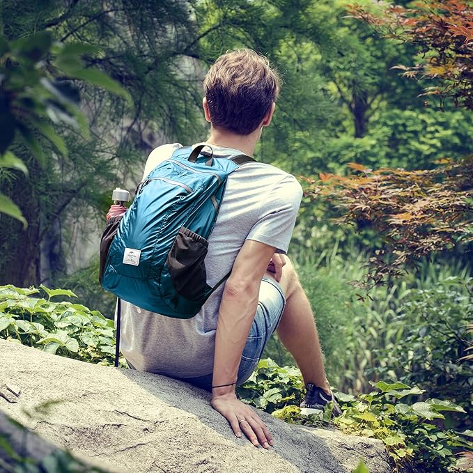 Naturehike 18L Lightweight Hiking Backpack, Waterproof Camping Packable Backpack Ultralight for