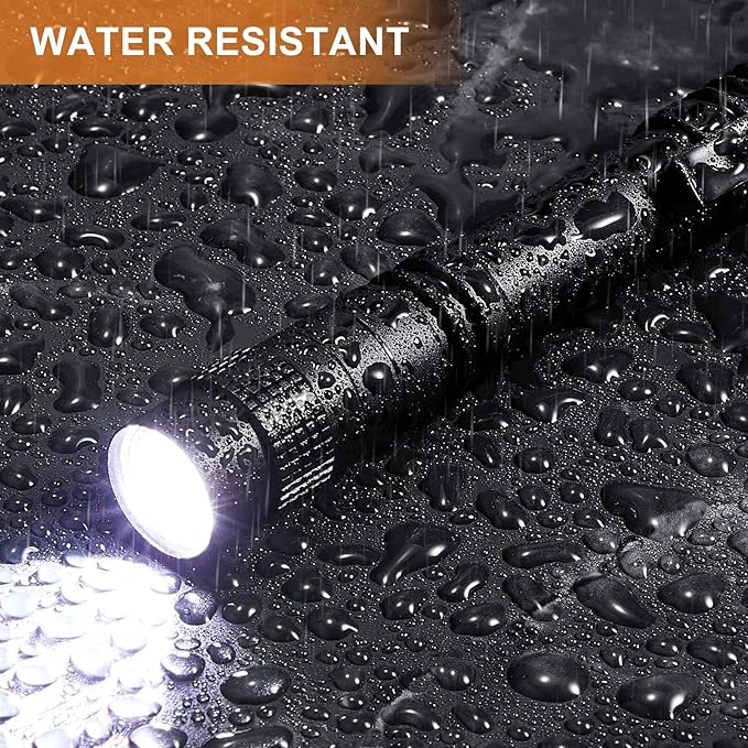 Honoson 10 Pieces Mini Pen Light Flashlight Small LED Pen Light Aluminum Pocket Flashlight with