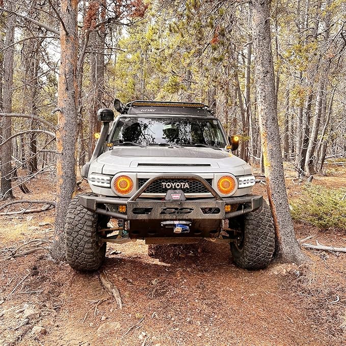 Lensun 105W 12V Hood Flexible Solar Panel Custom Fit for Toyota FJ Cruiser (2006-2022) - Off Grid