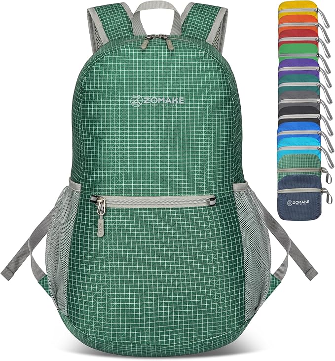 ZOMAKE Ultra Lightweight Hiking Backpack 20L - Packable Small Backpacks Water Resistant Daypack for