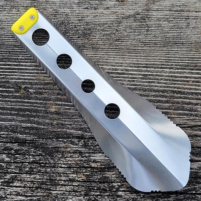 Ultralight Backpacking Trowel, 0.48 oz (13.5g) Yellow