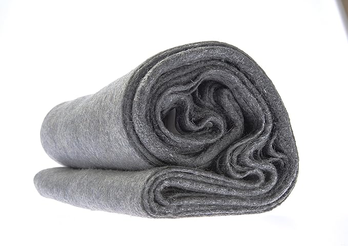 SE Grey Warm 3-lb. Blanket (60" x 80") with 70% Wool - BI60802GR