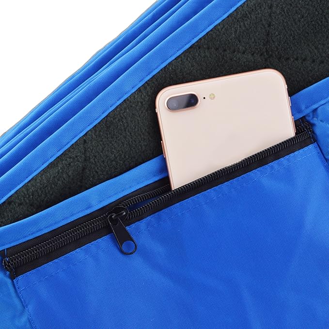 DOWN UNDER OUTDOORS Large Waterproof Windproof Extra Thick 350 GSM Quilted Fleece, or Sherpa