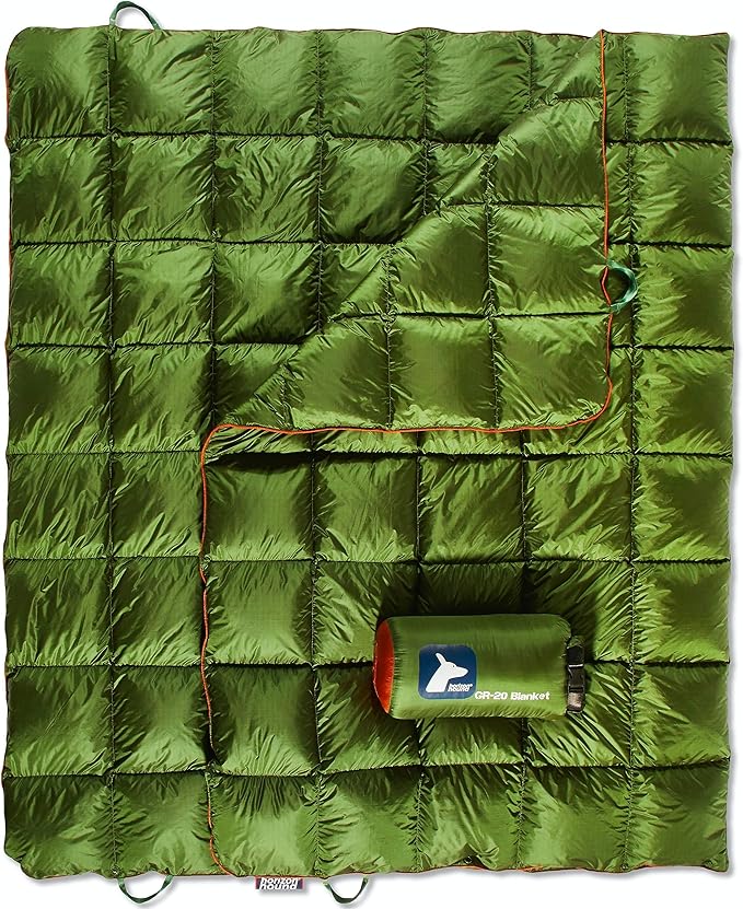 Horizon Hound Down Camping Blanket - Outdoor Travel Quilt | Sustainable, Insulated, Lightweight &